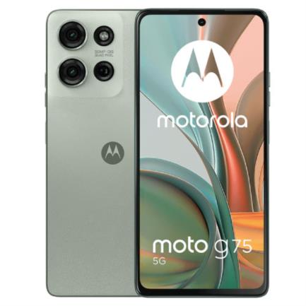 Smartphone Motorola Moto G75 6.78"  8GB/256GB Cámara 50MP+8MP+Flicker Sensor/16MP Android 14 Color Verde Suculenta