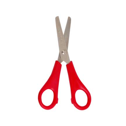 Tijera escolar mae 5" regla impresa