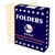 FOLDER NASSA CARTA CREMA C/100 PIEZAS - MAS RECIO