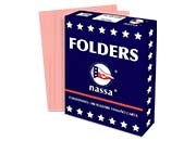 FOLDER NASSA PREMIUM CARTA ROSA C/100 PZAS - Vista 3