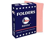 FOLDER NASSA PREMIUM OFICIO ROSA C/100 PIEZAS - Vista 3