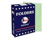 FOLDER NASSA PREMIUM OFICIO VERDE C/100 PIEZAS - Vista 3