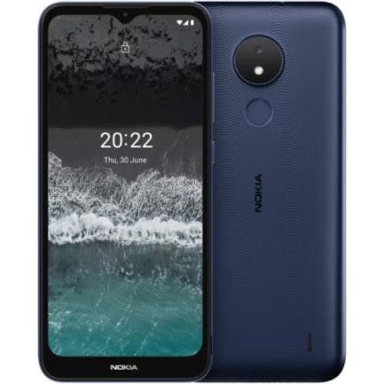 Smartphone nokia c21 6.5" 32gb/2gb cámara 8mp/5mp octacore android 11 color azul oscuro