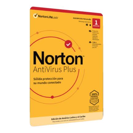 Licencia Antivirus ESD Norton Plus 1 Año 1 Dispositivo - MAS RECIO