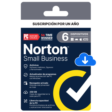 Licencia ESD Norton Small Business 6D 1A 21460126 - MAS RECIO