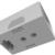 Caja de Montaje Nexxt Solutions Superficial 1 Puerto RJ45 Cat5e Blanco - Vista 7