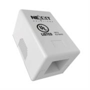 Caja de Montaje Nexxt Solutions Superficial 1 Puerto RJ45 Cat5e Blanco - Vista 2