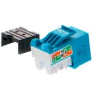 Modulo Sin blindaje Nexxt Solutions Keystone Jack Cat6 Tipo 110 Azul - Vista 2