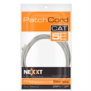 Cable de Conexión Red Nexxt Solutions Cat5e 100 MHz 7.62m 24 AWG Color Gris - Vista 5
