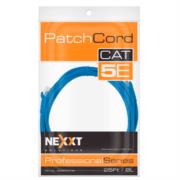 Cable de Conexión Red Nexxt Solutions Cat5e 100 MHz 7.62m 24 AWG Color Azul - Vista 5