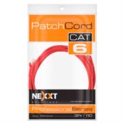 Cable de Conexión Red Nexxt Solutions Cat6 90cm UTP Multifilar con Revestimiento Tipo CM Color Rojo - Vista 5