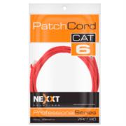 Cable de Conexión Red Nexxt Solutions Cat6 2.3m UTP Multifilar con Revestimiento Tipo CM Color Rojo - Vista 5