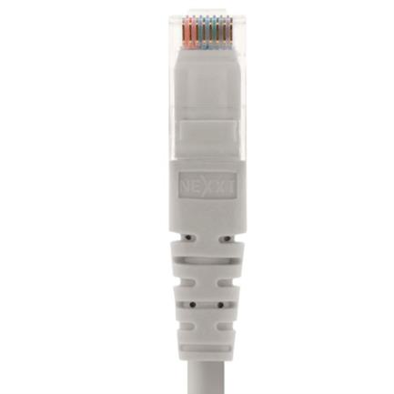 Cable de conexión red nexxt solutions cat6 3mts utp multifilar con revestimiento tipo cm color gris