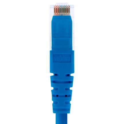 Cable de conexión red nexxt solutions cat6 3.05m utp multifilar con revestimiento tipo cm color azul