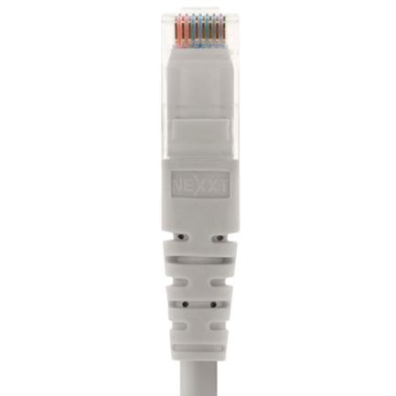 Cable de conexion nexxt solutions u/utp cat6 3 mts lszh  (compuesto sin halogeno de baja toxicidad)  gris