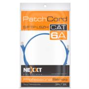 Cable de Conexion Nexxt Solutions S/FTP Cat6A 90 cm LSZH Azul - Vista 5