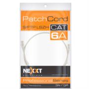 Cable de Conexion Nexxt Solutions S/FTPCat6A 90 cm LSZH Gris - Vista 5