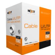 Cable nexxt solutions nexxt professional cat5e utp 4p 24awg cm 305m azul