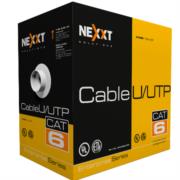 Cable nexxt solutions nexxt enterprise cat6 utp 4p 23awg cm 305m gris