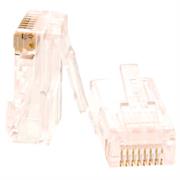 Conectores Modulares Nexxt Solutions AW102NXT01 Conector RJ45 Oro sobre Níquel 30µ Cat 5e Sin Blindaje (100 Pzas) - Vista 5
