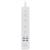 Barra Multicontacto Inteligente WiFi Nexxt Home Protector de Sobretensión con 4 tomacorrientes 4 puertos USB 1.8m Blanco - Vista 5