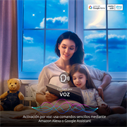Camara de Vigilancia Inteligente Nexxt Home NHC-0604 para Exterior e Interior WiFi con Bateria Inalambricaa Bl - Vista 14