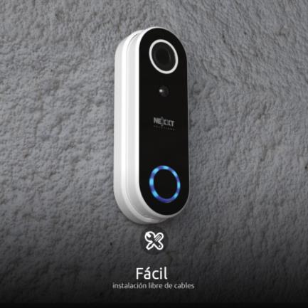 Timbre Inteligente con Cámara Nexxt Home NHC-D100 FHD 1080p 110° Micrófono Parlante y Sensor Integrados - Vista 7