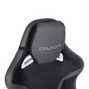 Silla Gamer Nextep Ergonomica Falkor Masaje Lumbar y Reposa Pies Color Gris/Negro - Vista 11