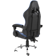Silla Gamer Ergonómica Modelo Falkor Color Negro-Azul - Vista 12