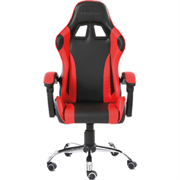Silla Gamer Ergonómica Modelo Falkor Color Negro-Rojo - Vista 8