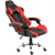 Silla Gamer Ergonómica Modelo Falkor Color Negro-Rojo - Vista 13
