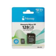 Memoria Micro SD Nextep 128GB Clase 10 UHS U1 c/Adaptador - Vista 2