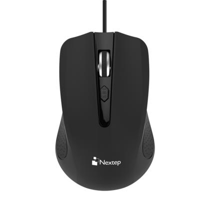 Mouse nextep alambrico usb 1200 dpi