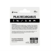 Pilas Nextep AA Recargables HR6 NiMH 1.2V C/4 Piezas 2100mAh - Vista 9