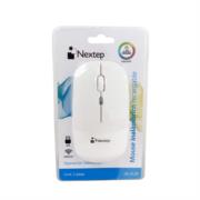 Mouse Nextep Inalámbrico Recargable Delgado/Silencioso RGB 1600 dpi Color Blanco - Vista 9