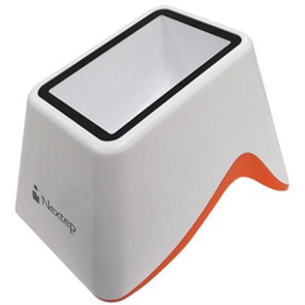 Lector de c&oacute;digos de barra y qr nextep horizontal grande (1d/2d) usb