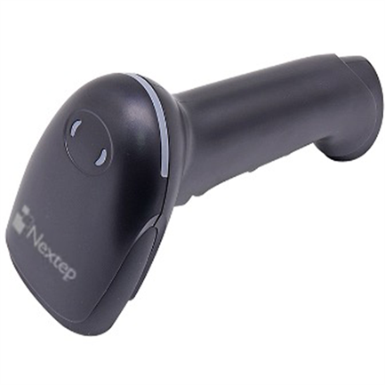 Lector de códigos de barra nextep inalámbrico 1d usb