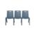 Silla de Visitas/Comedor Nextep Fibra Alta Resistencia Apilable Gris Obscuro - Vista 14