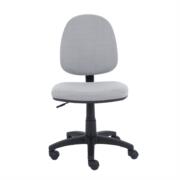 Silla de Oficina Nextep de Altura Ajustable Tela Gris Base Giratoria - Vista 9