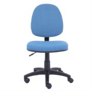 Silla de Oficina Nextep de Altura Ajustable Tela Azul Base Giratoria - Vista 9