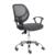 Silla Secretarial Nextep de Altura Ajustable Tela Gris Base Giratoria - Vista 9