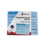 Comprobante de Gastos Nextep 1/4 Carta 3 Blocks C/50 CU - Vista 2