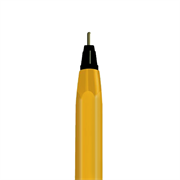 Bolígrafo Nextep Pro-Tip Color Negro Fino 0.7mm c/12 - Vista 7