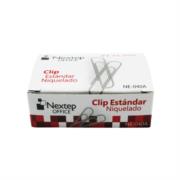 Bundle clip estandar nextep niquelado #1 32 mm c/10 100 clips c/u cont. 2piezas
