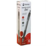 Bundle Boligrafo Nextep Gel Retractil Mediano 0.7mm Negro C/6 Cont. 4Piezas - Vista 2