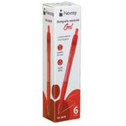 Bundle Boligrafo Nextep Gel Retractil Mediano 0.7mm Rojo C/6 Cont. 4Piezas - Vista 2