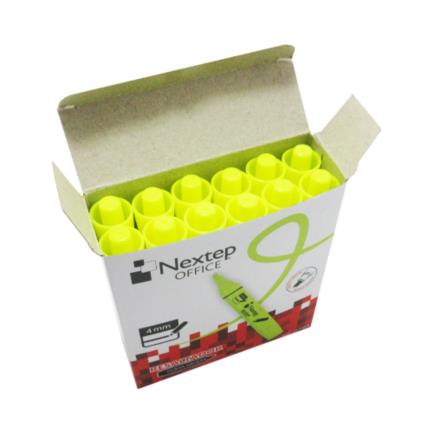 Bundle resaltador nextep amarillo c/12 cont. 2 piezas