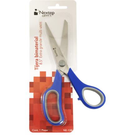 Bundle Tijera Nextep Bimaterial 8.5" Multiusos Extra Grande Cont. 6 Piezas - MAS RECIO