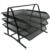 Bundle Charola Organizadora Nextep Malla Metalica de 3 Neveles Negro Tipo Oficio Cont. 2Piezas - Vista 3