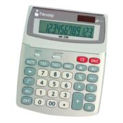 Bundle calculadora nextep 12 dígitos escritorio funcion impuestos solar/bateria cont. 2 piezas